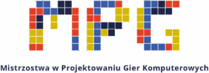 Logo Mistrzostw w Projektowaniu Gier Komputerowych